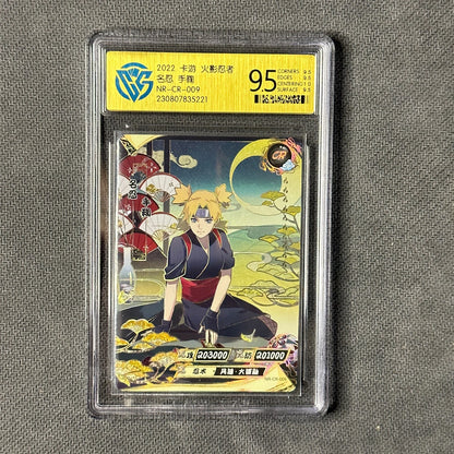 Nara Temari - KaYou Naruto TCG CCG Trading Card NR-CR-009 CangKa 9.5 Gem Mint !