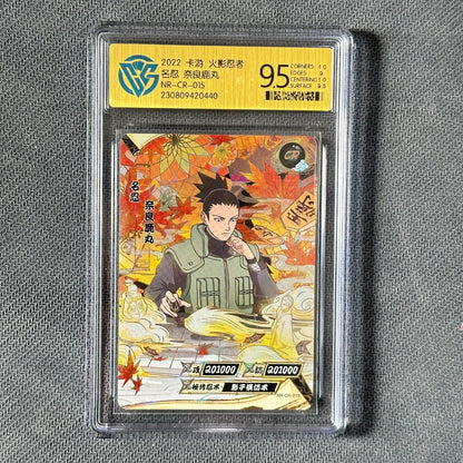 Nara Shikamaru - KaYou Naruto TCG CCG Trading Card NR-CR-015 CangKa 9.5 Gem Mint