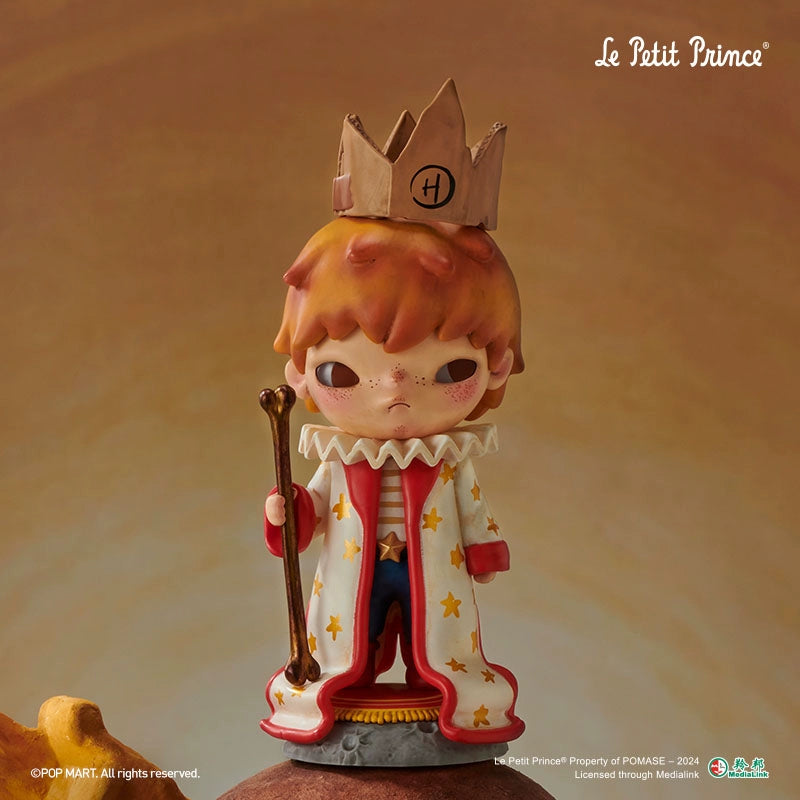The King - POP MART Hirono Le Petit Prince Series Figure Confirmed Blind Box Toy Doll